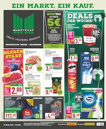 Supermarkt Prospekt von Marktkauf Marsberg Marktkauf Prospekt: "Aktuelle Angebote", 20 Seiten, 06.07.2026 - 11.07.2026