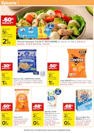 Prix et réduction Doritos dans le prospectus Carrefour en cours Offre Doritos dans le catalogue Carrefour du moment à la page 38