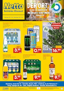 Netto Marken-Discount Prospekt mit 2 Seiten (Wechselburg)