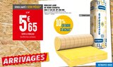 Rouleau laine de verre 500 x 120 cm. Ép 200 mm - Essentia en promo chez Brico Cash Argenteuil à 5,65 €