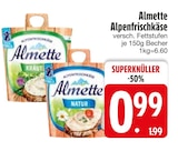 Alpenfrischkäse von Almette im aktuellen EDEKA Prospekt für 0,99 €