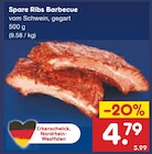 Spare Ribs Barbecue für 4,79 € bei Netto Marken-Discount im Angebot Spare Ribs Barbecue im aktuellen Netto Marken-Discount Prospekt