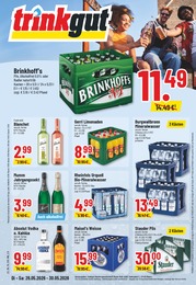 Getränkemärkte Prospekt von Trinkgut Kleve Trinkgut Prospekt: "Aktuelle Angebote", 10 Seiten, 26.05.2026 - 30.05.2026