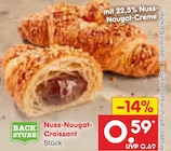 Nuss-Nougat-Croissant von Backstube im aktuellen Netto Marken-Discount Prospekt