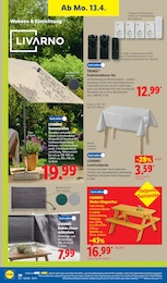 Sonnenschirm Angebot im aktuellen Lidl Prospekt auf Seite 38