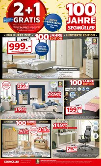 Kleiderschrank im Segmüller Prospekt "2+1 gratis" mit 8 Seiten (Wiesbaden)