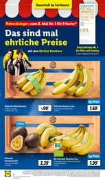 Lidl Bio Bananen im Prospekt 