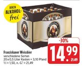 Franziskaner im Angebot bei EDEKA in Fürth Franziskaner Angebote bei EDEKA Fürth für 14,99 €