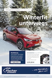 Volkswagen Prospekt: "Auf ins Wintervergnügen", 1 Seite, 01.01.2025 - 28.02.2025