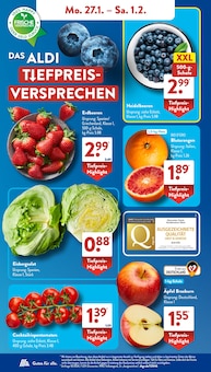 Erdbeeren Angebot im aktuellen ALDI SÜD Prospekt auf Seite 4