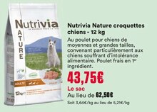 Real Nature - Nutrivia nature - Animalis Real Nature - Nutrivia nature à 43,75 € dans le catalogue Animalis "Les ani'max, 10 jours de maxi remises"