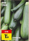Courgette à Supeco dans Sebourg