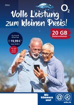 aetka Prospekt für Berlin mit 2 Seiten aetka Prospekt für Berlin: "Volle Leistung zum kleinen Preis!", 2 Seiten, 01.10.2020 - 31.10.2020