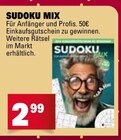 Sudoku Mix im Angebot bei Marktkauf in Bietigheim-Bissingen Sudoku Mix Angebote bei Marktkauf Bietigheim-Bissingen für 2,99 €