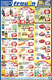 EDEKA Frischemarkt Prospekt "Top Angebote", 2 Seiten, 30.06.2025 - 30.06.2025 Aktueller EDEKA Frischemarkt Prospekt, "Top Angebote", mit Angeboten der Woche, gültig von 30.06.2025 bis 30.06.2025