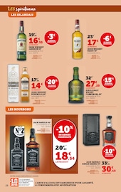 Promos Liqueur dans le catalogue "Nos PRIX BAS illuminent vos fêtes " de Super U à la page 28