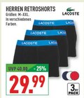 Herren Retroshorts Angebote von Lacoste bei Marktkauf Lemgo für 29,99 €