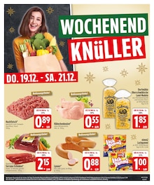 Hackfleisch im EDEKA Prospekt "FEIERT WEIHNACHTEN WIE IHR WOLLT!" mit 30 Seiten (Regensburg)