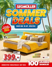 Segmüller Prospekt für Mannheim mit 6 Seiten Segmüller Prospekt für Mannheim: "SEGMÜLLER Super Deals", 6 Seiten, 05.07.2025 - 19.07.2025