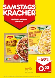 Netto Marken-Discount Prospekt für Bremen: "SAMSTAGSKRACHER", 1 Seite, 20.04.2024 - 20.04.2024