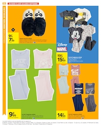 Prix et réduction Pyjama dans le prospectus Carrefour en cours Offre Pyjama dans le catalogue Carrefour du moment à la page 52