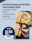 Feinste Sahne-Torte von Conditorei Coppenrath & Wiese im aktuellen V-Markt Prospekt für 8,88 €