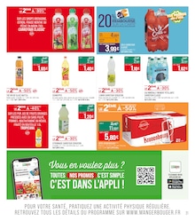 Prix et réduction Eau minérale gazeuse dans le prospectus Supermarchés Match en cours Offre Eau minérale gazeuse dans le catalogue Supermarchés Match du moment à la page 21