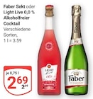 Sekt Angebote von Faber bei GLOBUS Altenburg für 2,69 €