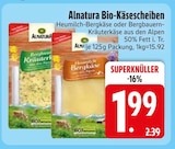 Heumilch-Bergkäse im EDEKA Prospekt Heumilch-Bergkäse von Alnatura im aktuellen EDEKA Prospekt für 1,99 €