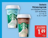 Caffe Latte No Added Sugar im Angebot bei Marktkauf in Plauen Caffe Latte No Added Sugar Angebote von Starbucks bei Marktkauf Plauen für 1,49 €