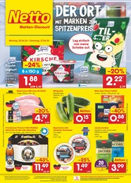 Netto Marken-Discount Prospekt für Regensburg: "Aktuelle Angebote", 51 Seiten, 22.04.2024 - 27.04.2024