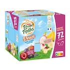 Pom'Potes 5 fruits sans sucres ajoutés "Format familial" - MATERNE dans le catalogue Carrefour