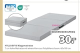 Aktuelle Matratze Angebote bei JYSK in Hildesheim Aktuelles HYLLA BF15 Klappmatratze Angebot bei JYSK in Hildesheim ab 30,00 €