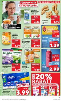 Taschentücher im aktuellen Kaufland Prospekt (Osnabrück) Taschentücher im Kaufland Prospekt "Aktuelle Angebote" mit 61 Seiten (Osnabrück)