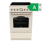 Gorenje Retro-Standherd 50cm mit Glaskeramikkochfeld GECS5B70CLI EEK:A Spektrum:A+++ bis D 70 Volumen im POCO Prospekt Gorenje Retro-Standherd 50cm mit Glaskeramikkochfeld GECS5B70CLI EEK:A Spektrum:A+++ bis D 70 Volumen von im aktuellen POCO Prospekt für 472,99 €