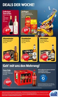Krombacher im Getränke Hoffmann Prospekt "Aktuelle Angebote" mit 8 Seiten (Amberg)