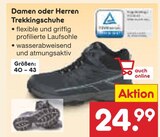 Damen oder Herren Trekkingschuhe Angebote bei Netto Marken-Discount Plauen für 24,99 €