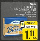 Feine Butter Angebote von Meggle bei E center Borken für 1,11 €