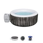 Spa gonflable rond à imprimés bois - 2-4 place - 180x66cm - Brico Cash à Épinay-sur-Seine Spa gonflable rond à imprimés bois - 2-4 place - 180x66cm en promo chez Brico Cash Épinay-sur-Seine à 449,95 €
