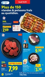 Poulet Angebote im Prospekt "SOLDES ! SOLDES ! Économisez jusqu'à 75 %" von Lidl auf Seite 6