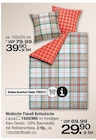 Aktuelles Modische Flanell Bettwäsche FABIENNE Angebot bei Ostermann in Wuppertal ab 29,90 €