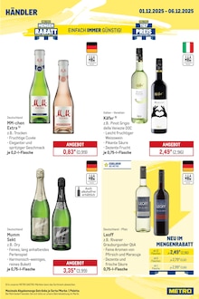 Sekt im METRO Prospekt "Wochenengebote Händler + Gewinnspiel + Händler Mix" mit 30 Seiten (Bremen)