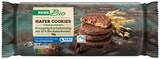 Hafer Cookies Milchschokolade Angebote von REWE Bio bei REWE Pirna für 2,99 €