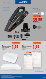 Electroménager Angebote im Prospekt "Votre repas de fêtes" von Lidl auf Seite 71
