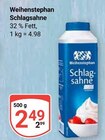 Schlagsahne Angebote von Weihenstephan bei GLOBUS Gotha für 2,49 €