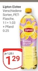 Eistee Mango im Angebot bei GLOBUS in Koblenz Eistee Mango Angebote von Lipton bei GLOBUS Koblenz für 1,29 €