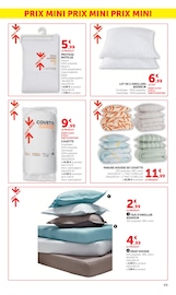 Promos Couette dans le catalogue "LES PRIX BAS Spécial rentrée" de Hyper U Couette en promo dans le catalogue Hyper U à la page 49