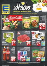 EDEKA Prospekt für Suhl: "Wir lieben Lebensmittel!", 28 Seiten, 25.08.2025 - 30.08.2025