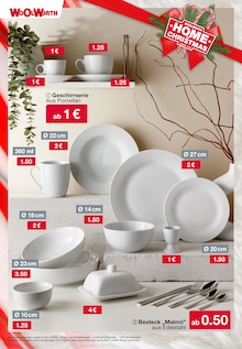 Porzellan-Set Angebot im aktuellen Woolworth Prospekt auf Seite 23