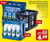 Aktuelles Mineralwasser Angebot bei Marktkauf in Leipzig ab 4,49 €
